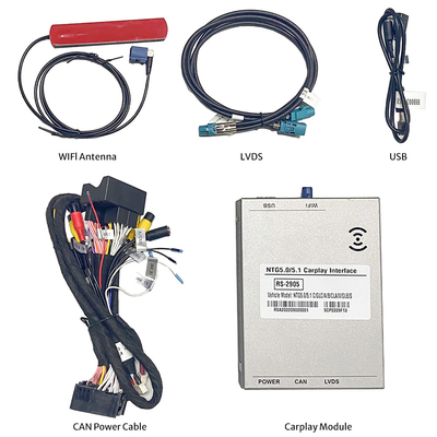 Giao diện video trên xe hơi NTG5.0 GLC GLE Giao diện truyền thông của Mercedes Benz Camera phía sau C E Class