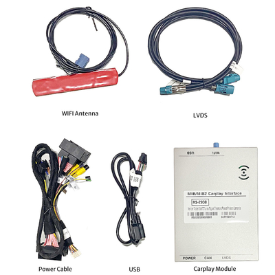 Módulo de interfaz video del MIB MIB2 de AUDI alrededor de la cámara CarPlay inalámbrico del conector de LVDS