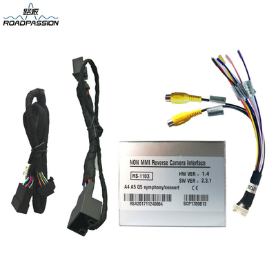 Reverse Car A4 B8 Rear Handle Camera Lvds Video Interface For Audi Factory Screen Retrofit