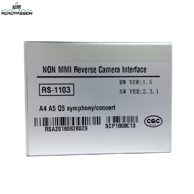 Reverse Car A4 B8 Rear Handle Camera Lvds Video Interface For Audi Factory Screen Retrofit