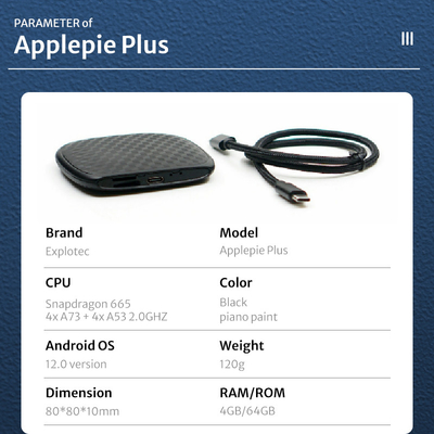 Do Applepie do ar a auto Ai caixa sem fio de Carplay Android oscila CarPlay USB Adoptor