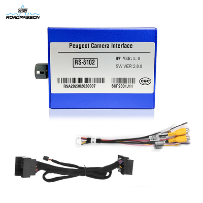PEUGEOT এবং CITREON 3008 4008 এর জন্য সামনের পিছনের দৃশ্য ক্যামেরা Bmw অডি ভিডিও ইন্টারফেস