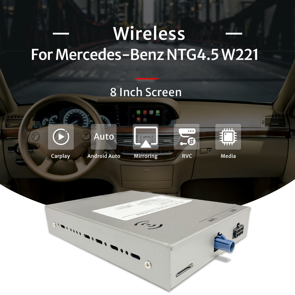 Mercedes Benz S Class CarPlay Android Auto W221 Apple Carplay Module ...